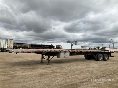 2008 Lode King 53 ft T/A Remolque caja abierta