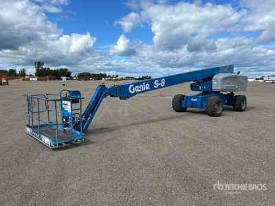 2013 Genie S85 4WD Diesel Telescopic Boom Lift