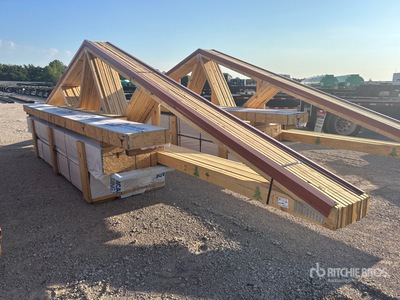 16 Ft x 32 Ft x 40 Ft Pole Barn Bâtiment d'entreposage (Unused)
