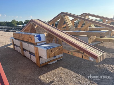 16 Ft x 24 Ft x 40 Ft Pole Barn Bâtiment d'entreposage (Unused)
