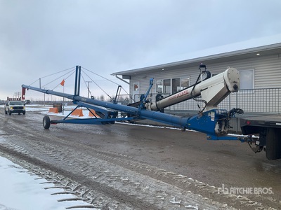 2013 Brandt 1390 HP 13 in x 90 ft Telescopic Swing Grain Auger