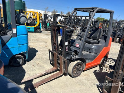 Toyota 8FGCU25 4350 lb Cushion Tire Forklift