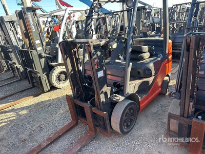 2007 Toyota 8FGCU25 5000 lb Cushion Tire Forklift