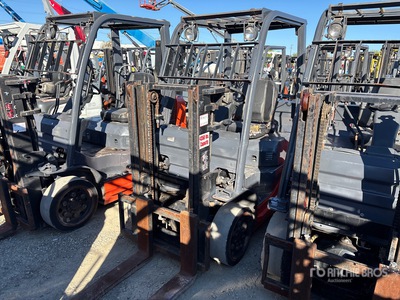 Toyota 8FGCU25 5000 lb Cushion Tire Forklift