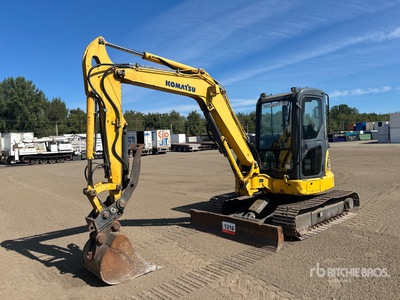 2010 Komatsu PC55MR-3 حفارة صغيرة