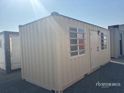 20 ft x 8 ft Storage Container Oficina móvil (Unused)