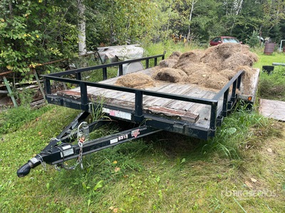 PJ Trailers 12 ft T/A Utility Trailer
