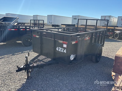 2012 Iron Panther 10 ft S/A Utility Trailer