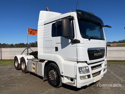 2016 MAN TGS 26.540 6x4 T/A Sleeper Truck Tractor