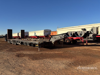 2014 Drake 4 Rows of 8 Hydraulic Widening Remorque Surbaissée