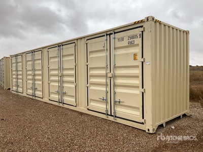 2025 40 ft Standard Multi-Door Storage Container (Unused)