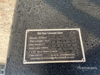 2025 GIYI GY-STB47 Telescopic boom (Unused)