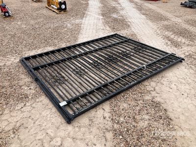 2025 SKLP SK-T20X 20FT. BI-PARTING WROUGHT IRON GATE Doors (Unused)