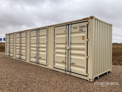 2025 40 ft Standard Multi-Door Storage Container (Unused)