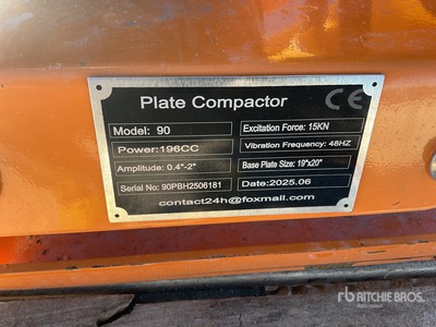 2025 SDLOOL SL90 Rüttelplatte (Unused)