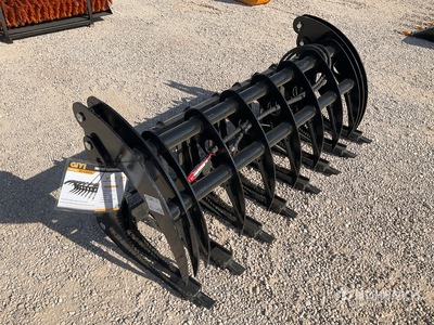 2025 GIYI GYCLG72C Skid Steer Grapple (Unused)