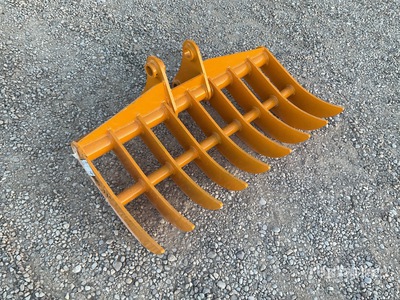 2025 GIYI Fit to cat 305 Excavator Rake (Unused)