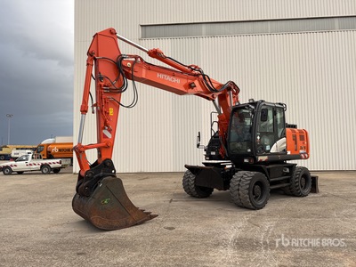 2018 Hitachi ZX190W-6 Wheel Excavator