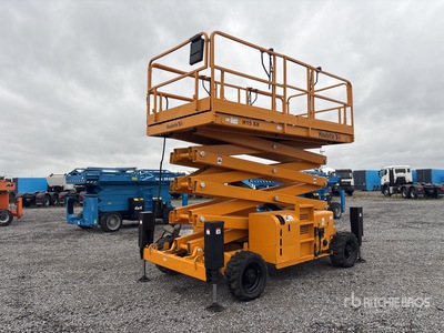 2007 Haulotte H15SX 4x4 Diesel Elevador de tijera