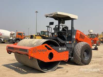 2025 Hamm HC119i Smooth Drum Compactor (Unused)