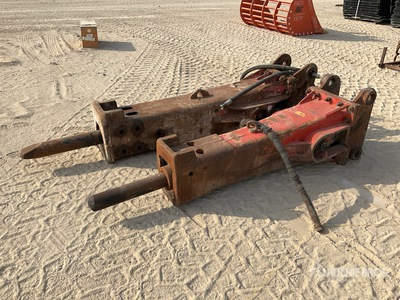 Quantity of (2) Trituradora hidráulica - Fits 20 - 30 ton excavators