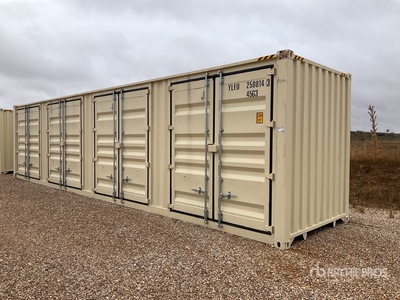 2025 40 ft Standard Multi-Door Storage Container (Unused)