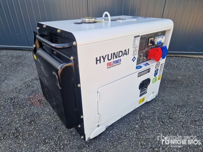 2023 Hyundai DHY8500SE-T مولد متنقل (Unused)