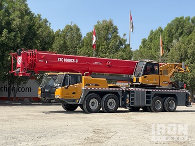 2025 Sany STC1000C5-8 100 ton 8x4x4  شاحنة برافعة هيدروليكية