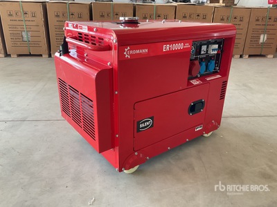 2025 Erdmann ER10000 12KVA Tragbarer Generator (Unused)