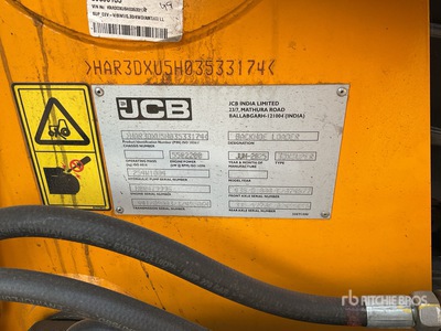 2025 JCB 3DX 4x4 を見 Backhoe Loader (Unused)