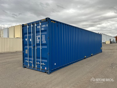 2025 40 ft High Cube Contenedor de almacenamiento