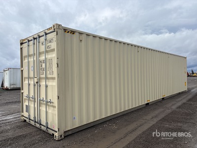 2025 40 ft High Cube Storage Container