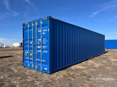 2025 40 ft High Cube Container per stoccaggio