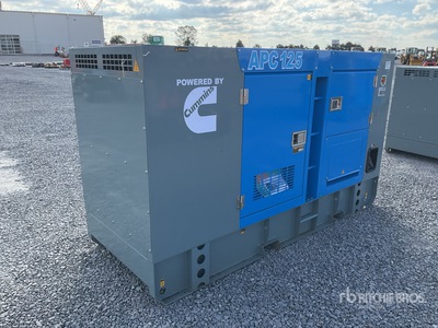 2025 Shin Kobe APC-125 125 kVA Skid-Mounted Planta de Luz (Sin Usar) / Generator Set (Unused)