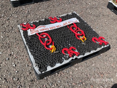 Quantity of (4) 2025 Mackman Lote de Eslingas de Cadena (Sin Usar) / Leg Chain Élingue
