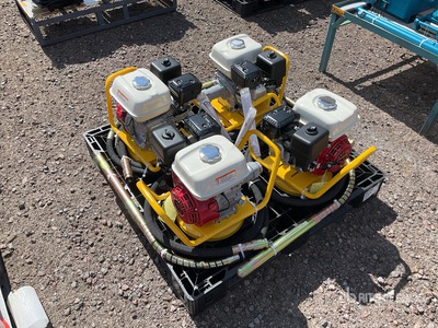 Quantity of (4) 2025 Honda Gx160 Lote de Vibradores de Concreto (Sin Usar) / Concrete Vibrator (Unused)