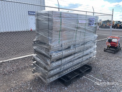 Quantity of (5) 2025 Lote de 5 Estantes de Almacen (Sin Usar) / Stainless Steel Warehouse Rack (Sin Usar) Storage Rack (Unused)