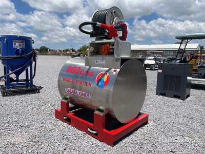 2025 Yuni D860DC 860 L Skid Mounted Steel Diesel Tanque para Combustible (Sin Usar) / Tanque de combustible
