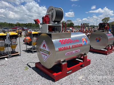 2025 Yuni D1000DC 1000 L Skid Mounted Steel Diesel Tanque para Combustible (Sin Usar) / Fuel Tank (Unused)