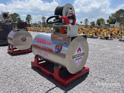 2025 Yuni D1000DC 1000 L Skid Mounted Steel Diesel Tanque para Combustible (Sin Usar) / Tanque de combustible
