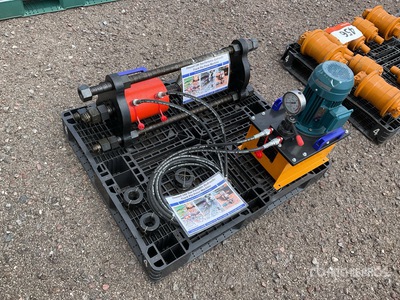 2025 Delelxi 100T Prensa Hidraulica Portatil para Pernos (Sin Usar) / Portable Hydraulic Track Pin Press Machine (Unused)