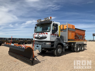 2011 Renault Kerax 430DXI 6x6 Autocarro spazzaneve