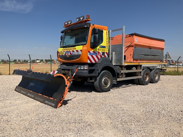 2011 Renault Kerax 430DXI 6x6 Snow Plow Truck 2011 Renault Kerax 430DXI 6x6 Snow Plow Truck