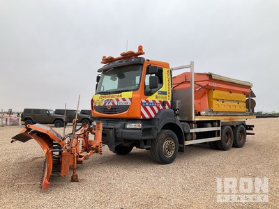 2011 Renault Kerax 430.26 6x6 شاحنة كشط الثلج