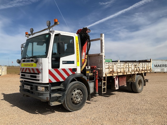 1995 Palfinger PK9001 4070 kg on 1995 Iveco 170E23 4x2 Tipper Truck w/Crane 1995 Palfinger PK9001 4070 kg on 1995 Iveco 170E23 4x2 Tipper Truck w/Crane