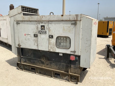 2012 Zordan LMDE110PEEU 110 kVA Skid-Mounted Generator Set