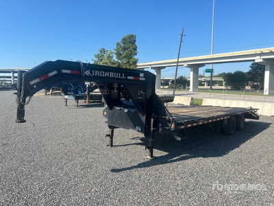 2022 IRONBULL 20000 lb 25 ft T/A Gooseneck Plant Trailer
