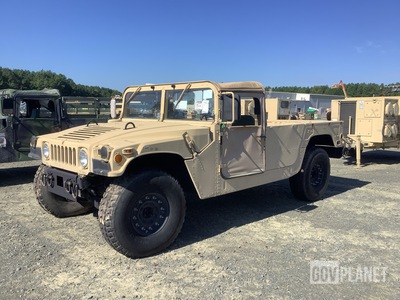 2011 AM General M1097A2 HMMWV 2 Door Soft Top w/Truck Body