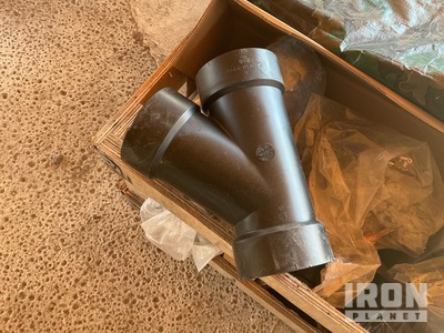 (10) 4" Drainage Pipe Tee-Y's