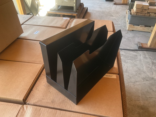 (26) Black 3-Shelf Desk Trays